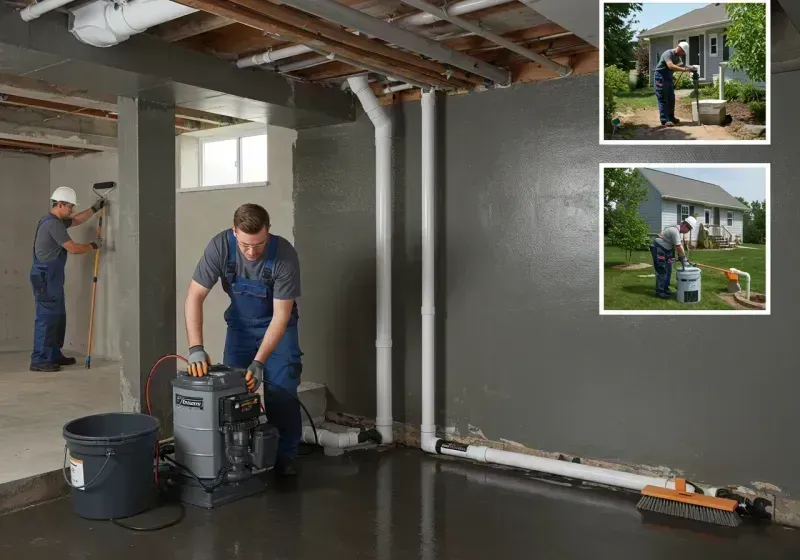 Basement Waterproofing and Flood Prevention process in Holcomb, KS